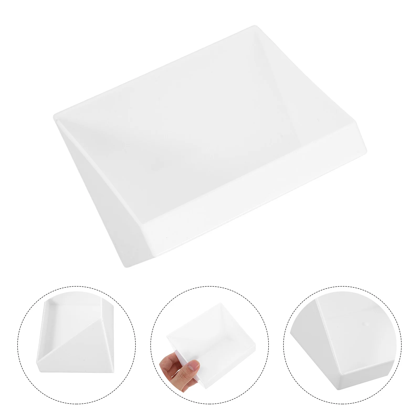 Storage Boxes Adhesive Floating Shelves Non-drilling Mini Shelf Bathroom White Kitchen Rack Apartment Friendly Office
