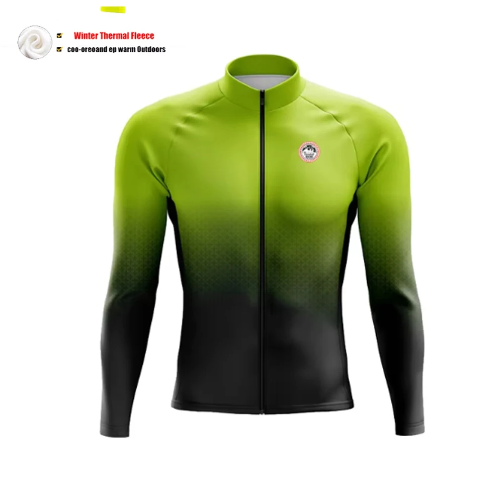 VENDULL Winter Thermal Fleece Long Sleeve Cycling Jersey MTB Bicycle Clothing MTB Clothes Maillot Roupa Ropa Ciclismo Keep Warm