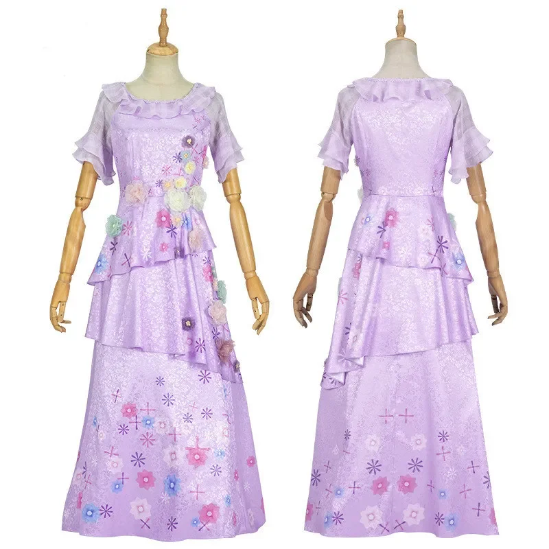 Высококачественный костюм принцессы из фильма Cossky Lsabella полный комплект для косплея для взрослых женщин и девочек на Хэллоуин Карнавал яркий костюм