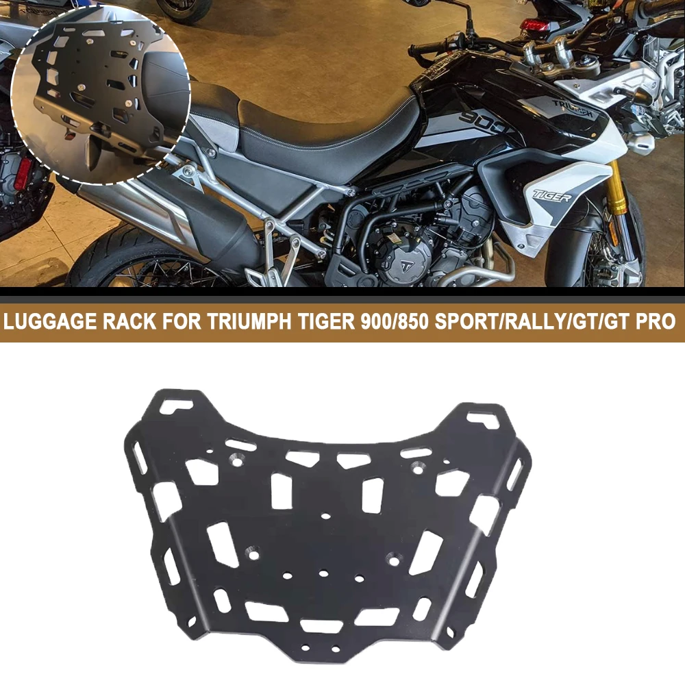 

Для мотоциклов Triumph Tiger 900 Rally Pro, GT Pro, Tiger 850 Sport: Задний багажник, кронштейн для багажной полки, опора для кофра