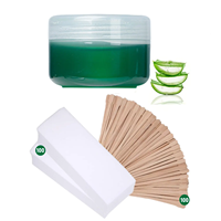 150g 5.29oz Aloe Sugar Wax Hair Removal Sugaring Paste for Face Eyebrows  Wax Beads Alternative For Women  Men
