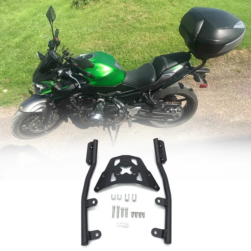 

Задняя багажная коробка для Kawasaki Ninja 650 Z650 2017-2020, задняя рамка, полки, кронштейн, аксессуары для мотоциклов