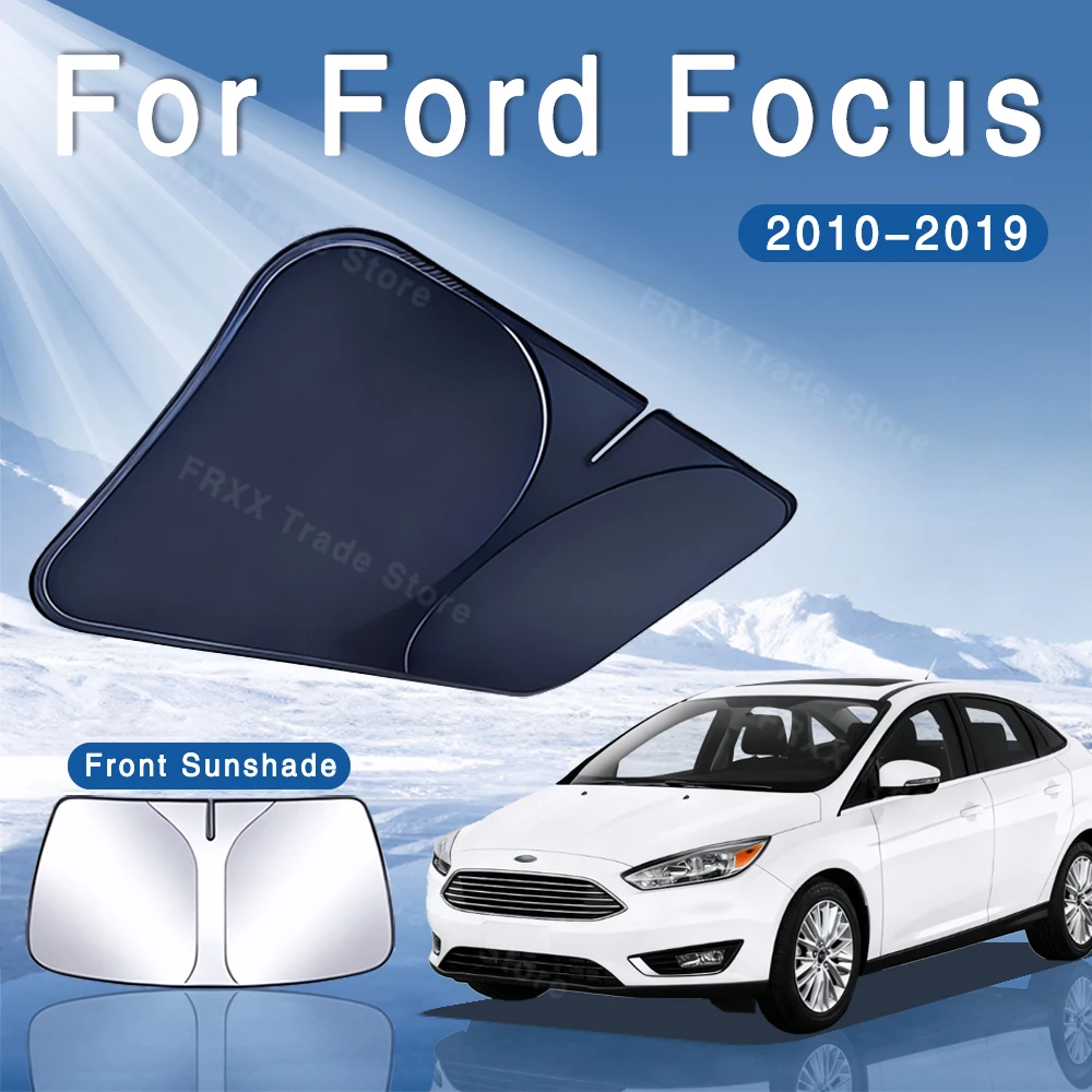 

Foldable Car Sun Visor Front Windshield Sunshade Heat Insulation Summer Cooling Auto Accessories For Ford Focus 2010~2019 2012