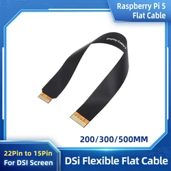 Raspberry Pi 5 DSi Flexible Flat Cable Connecting Line FPC 22pin to 15pin for DSI Display Screen