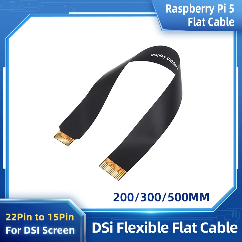 Raspberry Pi 5 DSi Flexible Flat Cable Connecting Line FPC 22pin to 15pin for DSI Display Screen