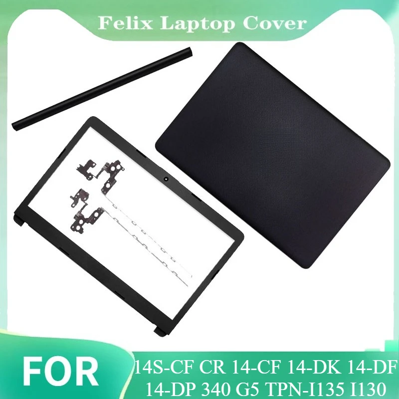 

Для 14S-CF CR 14-CF 14-DK 14-DF 14-DP 340 G5 TPN-I135 I130 НОВАЯ задняя крышка ЖК-дисплея/передняя панель/петли черного цвета