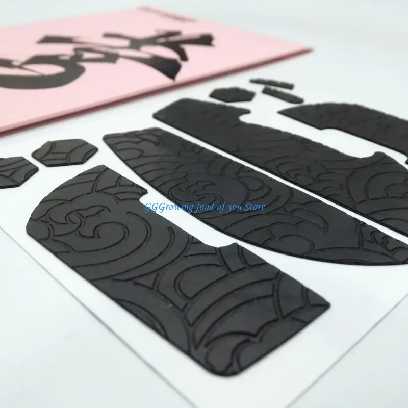

H9EB Mouse Antistip Grip лента для GPROX Superlight 2 Dex Mouse Elastics Рафинированные боковые наклейки