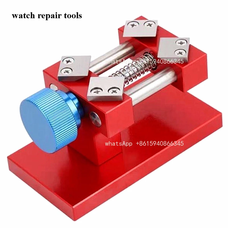watch repair tool ring machine, high-end watch starting ring for glass, starting outer ring, silver red watch repair tool