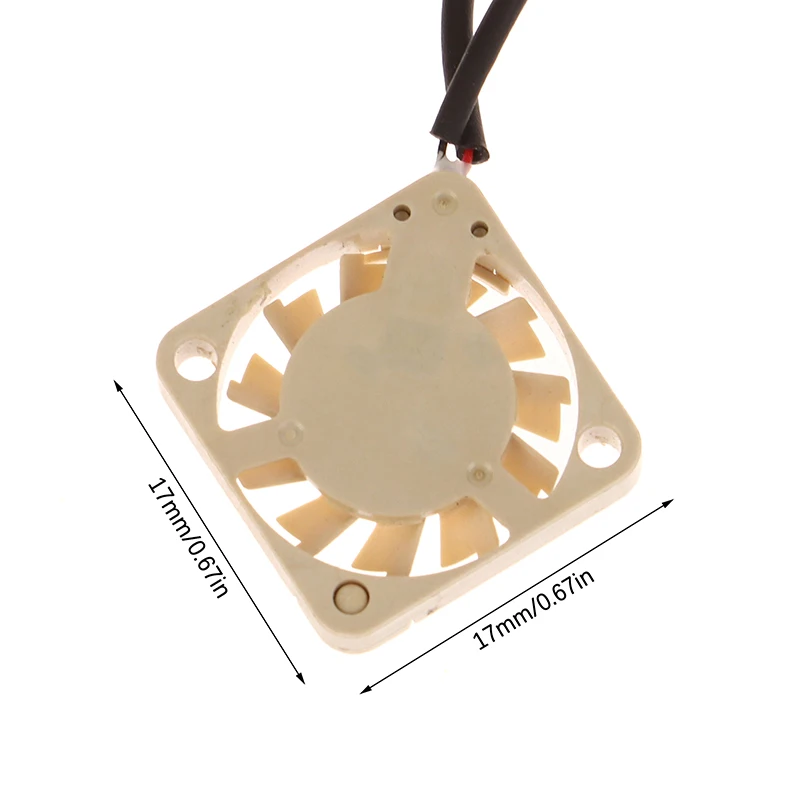 UF3H3-700 1703 3V 5V พัดลมระบายความร้อนบางเฉียบ USB ขนาดใหญ่ Air Flow 17*17*3 มม.Drone พัดลมระบายความร้อน