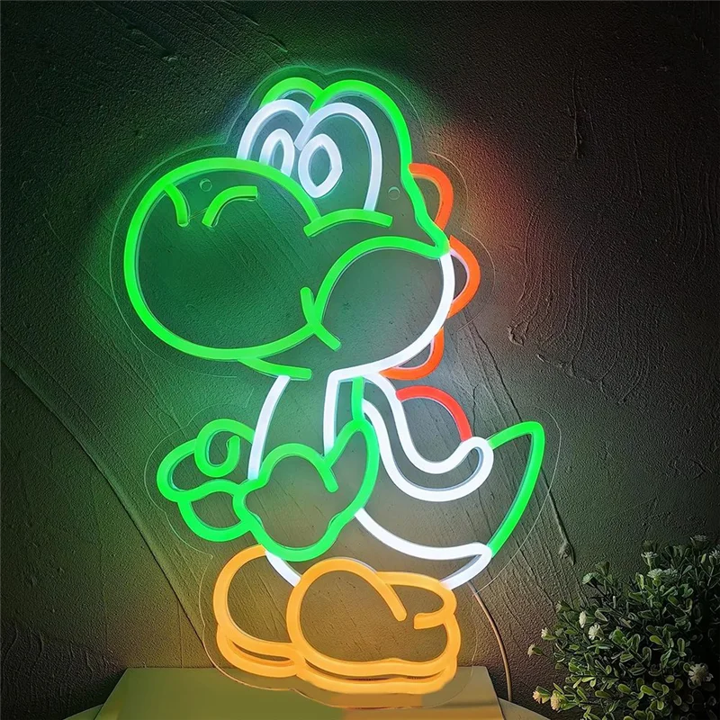 

SEWS-Dinosaur Led Neon Sign Dinosaur Led Neon Sign Lamp For Bedroom, Study, Bar, Game Room, Club Decor