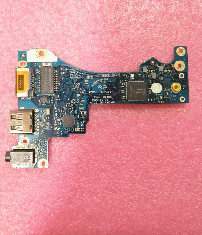 FDQ51 LS-J52EP For DELL Alienware M15 R3 R4 Audio USB Board CN-01RM3Y 01RM3Y 1RM3Y Original 100% Tested