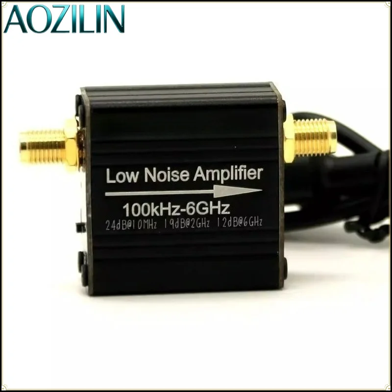 AOZILIN BM Series RF LNA Low‑Noise Amplifier Module,6‑10GHz Wide Band High‑Gain Flatness for Ham Radio RF Receiving Experiment