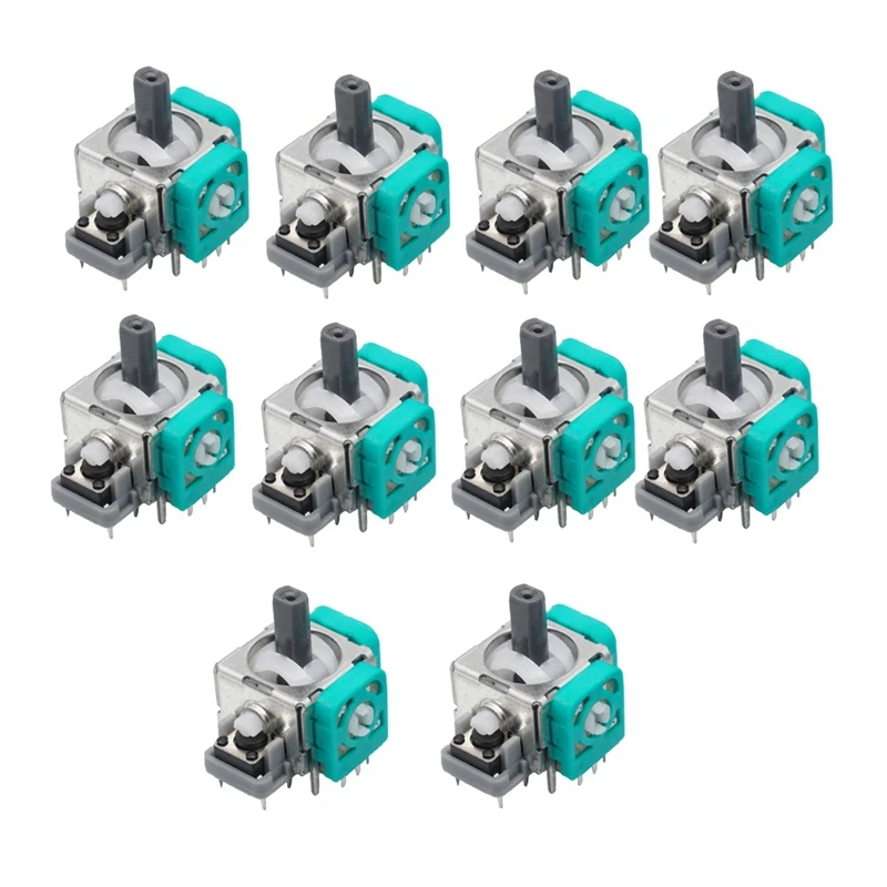 

10Pcs 3D Analog Joystick For PS5 Game Console Joystick Replacement Sensor Module Potentiometer