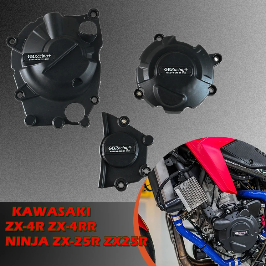 

Motorcycles Engine cover Protection case for case GB Racing For KAWASAKI SE ZX4R ZX4RR NINJA ZX-25R ZX25R 2020-2023