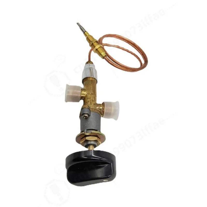 Gas Heater Valve With Flame‑Out Protection, Brass Cock Valve, Safety Body For Commercial & Home Stove Heater
