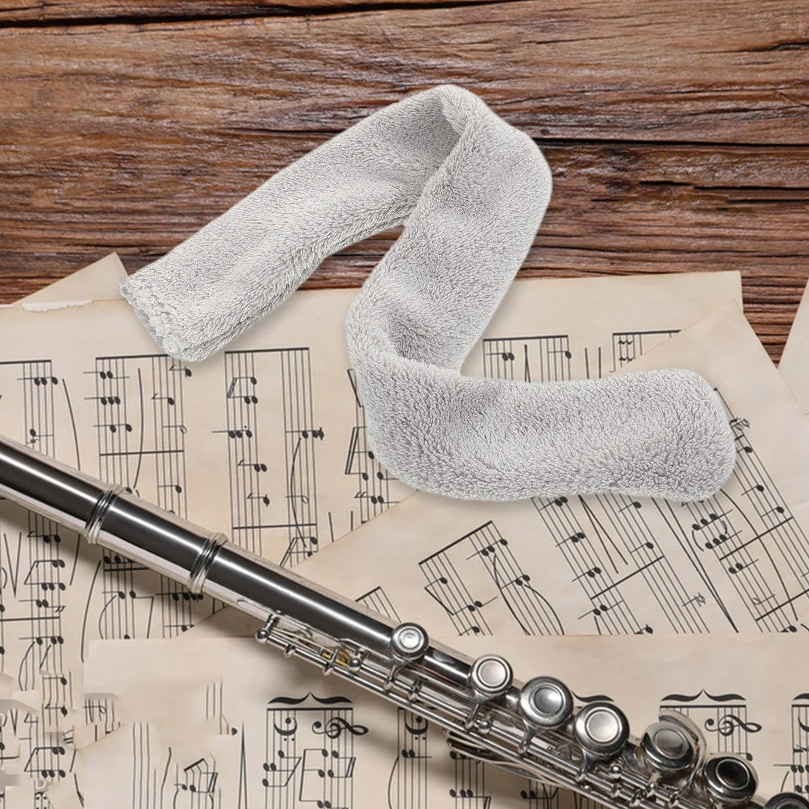 

Flute Cleaning Cloth Versatile Application Performances Daily Practice Flute Maintenance Accessory