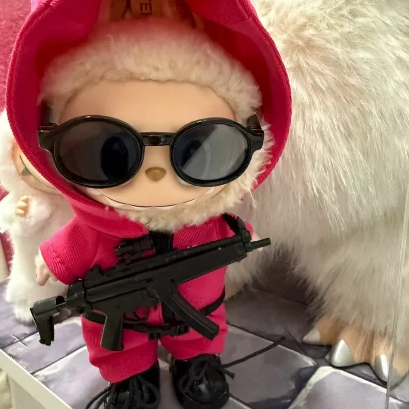 ラビュブ15 17cm グリーン カジュアル スポーツウェアセット 海鮮ゲームシリーズ 参加者衣装 ミニドール服 ファッションドールアクセサリー