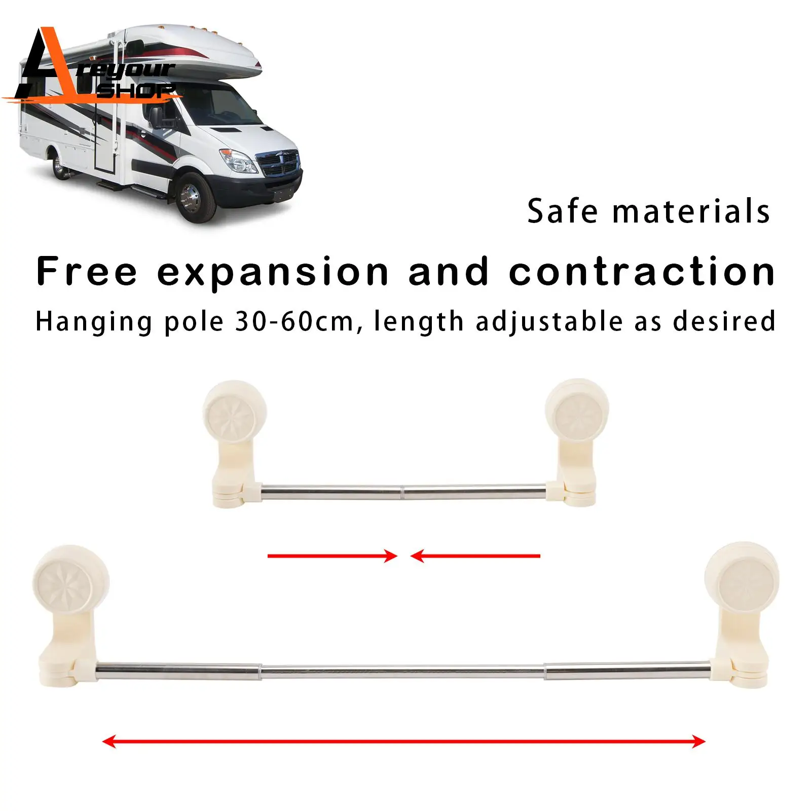 

2x угловая штанга для хранения душа на колесах, регулируемый стержень из нержавеющей стали, 11,8-23,6 дюйма