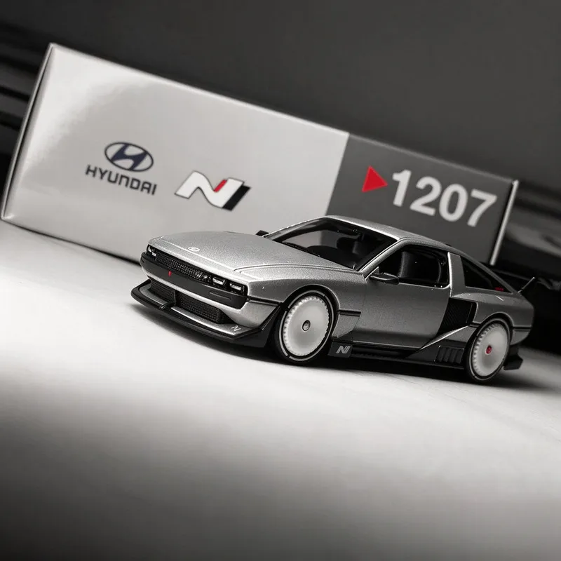 MINIGT 1/64 1207 Hyundai N Vision 74 (VP2) Diecast Car Model Alloy Simulation Collection Toy Gift For Boys#peetyeee