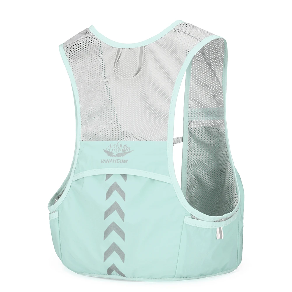 حقيبة ظهر للجري في الهواء الطلق خفيفة الوزن قابلة للتنفس حقيبة دراجة ماراثون للنساء والرجال حزمة وظيفية للدراجات الماراثون والمشي لمسافات طويلة