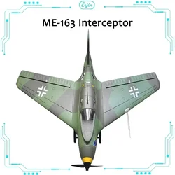 Canglang Aircraft Model Epo Material 950mm Wingspan Remote Control Model Simulation Combat Aircraft Me-163 Interceptor