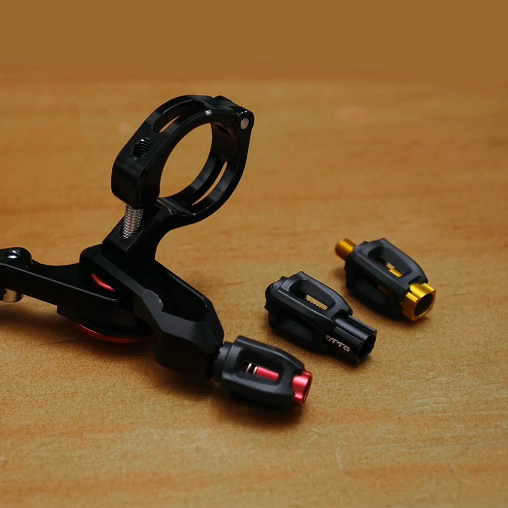 ZTTO Bicycle Shifter Cable Adjuster Screw 2pcs Transmission Shifting Remote Lever adjust Bolt M5 Wire Brake CNC High Quality