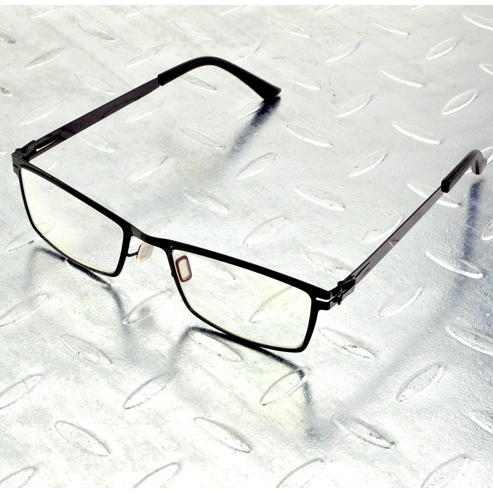 Hand Made Frame Screwless Rectangular Multi-coated Lenses Fashion Portable Reading Glasses +0.75 To +4