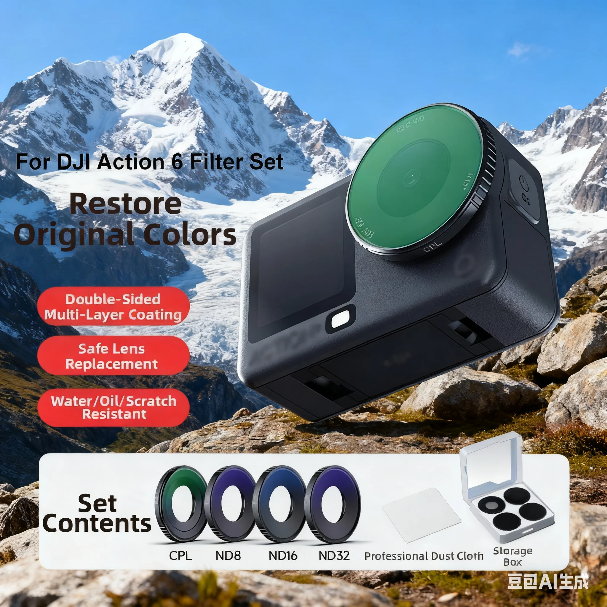 1 Set 4 In 1 Filter… - image