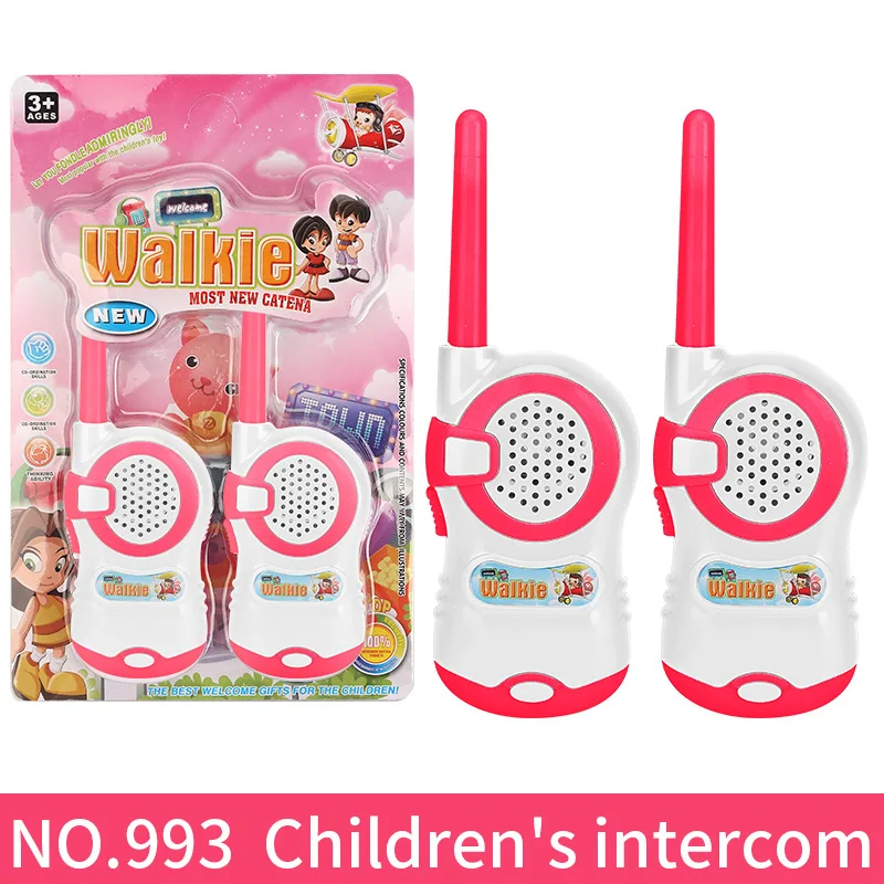 Divertimento interattivo Play House Walkie-talkie Indoor Outdoor Gioco a due giocatori Puzzle Toy Bambini Giocattoli walkie-talkie wireless intelligenti