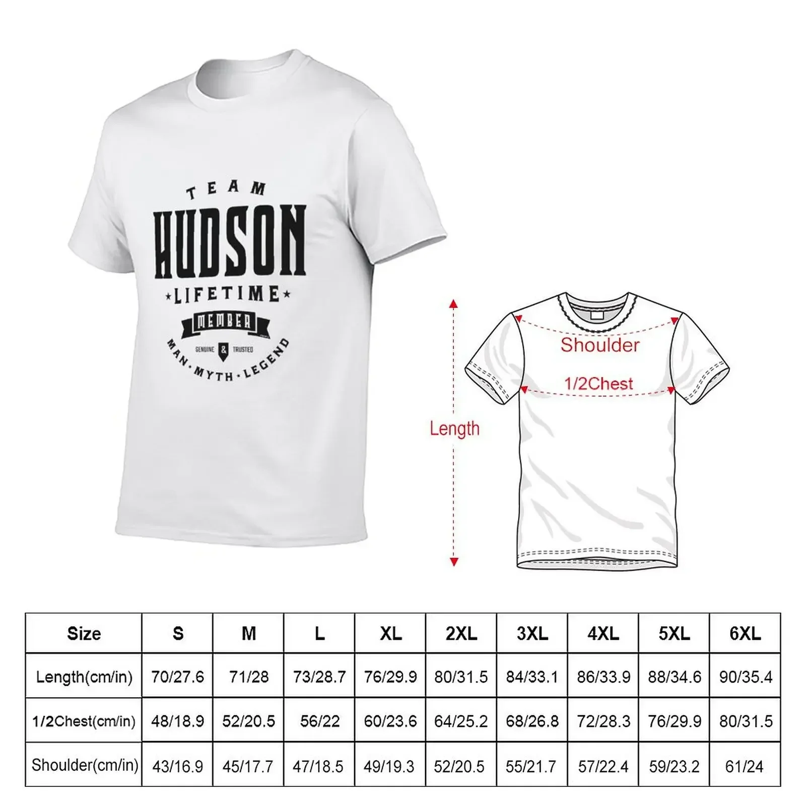 Team Hudson T-Shirt for a boy quick drying mens white t shirts