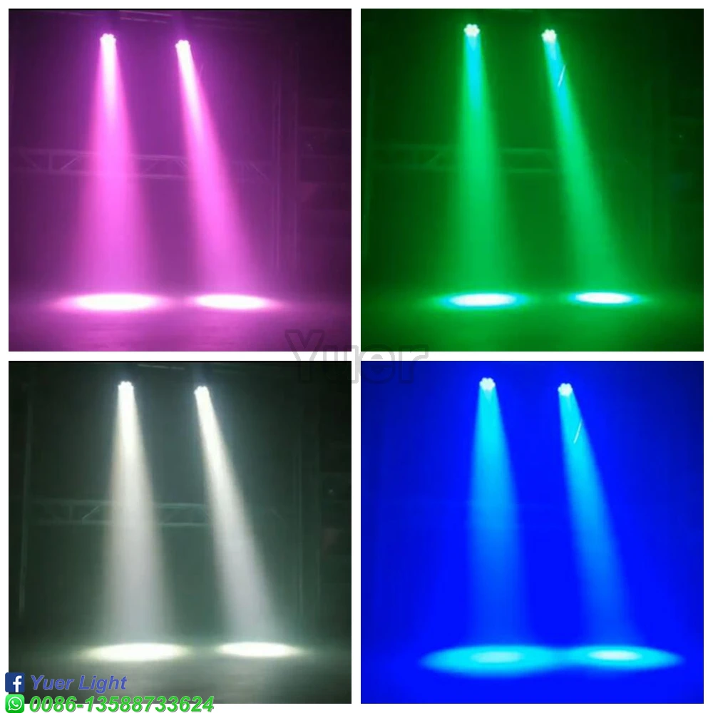 Moving Head LED Bead Wash Stage Lighting 7x40W Beey-Eyes RGBW 4IN1 High Power DJ Professional Stage Light For Christmas Party