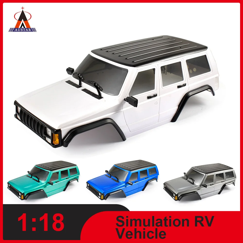 AUSTAR RC Car Shell 1:18 Jeep Car Casing Model Car Casing Remote Control Car Parts For 1/18 RC Crawler Car Original Upgrade Part