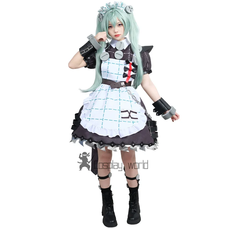 

Corin Wickes Women Cute Maid Outfit Cosplay Costume Zenless Zone Zero Anime Masquerade Game Halloween Party Play Role Clothes