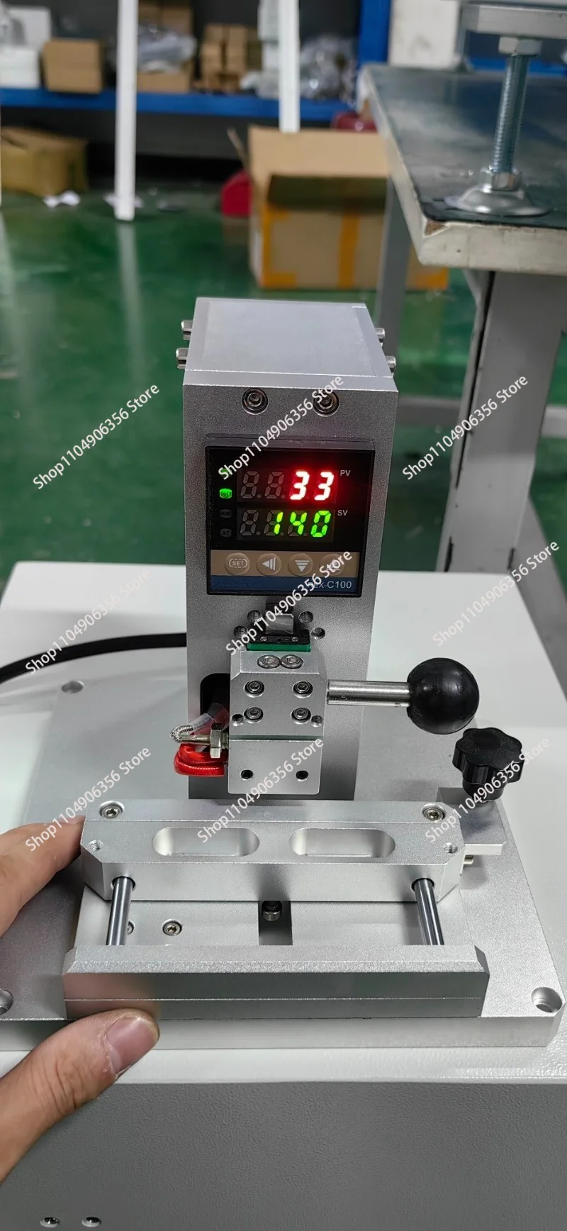 Semi-automatic taping machine, carrier tape repair table, taping machine accessories