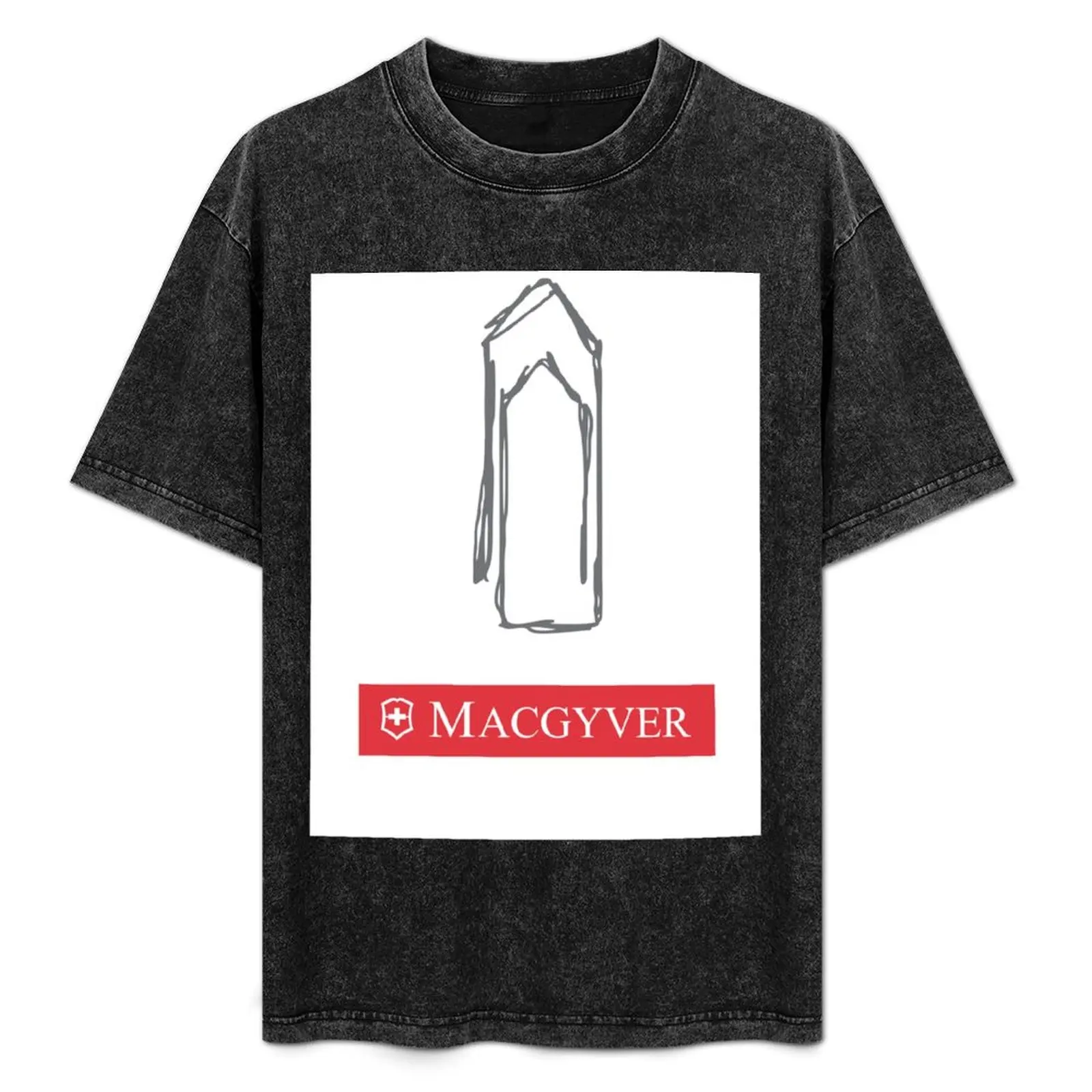 

MacGyver T-Shirt oversized t shirt essential t shirt shirts graphic tee fitted t shirts for men