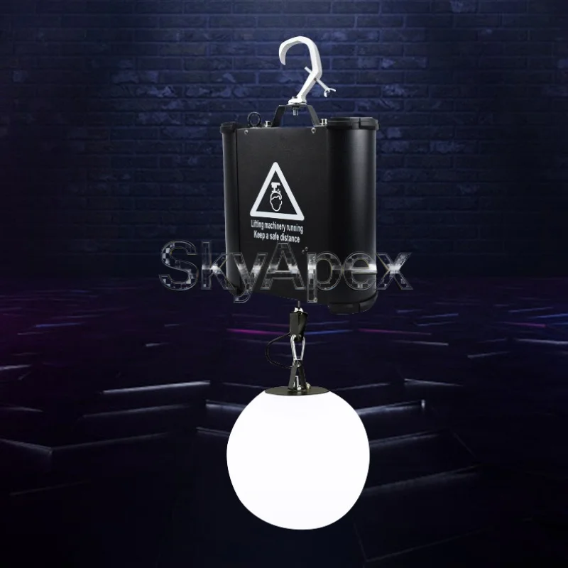 Kinetic LED Lifting Ball DMX Matrix Suspended Light 3D Color Changing Light for Bar Wedding Exhibition Hall Stage