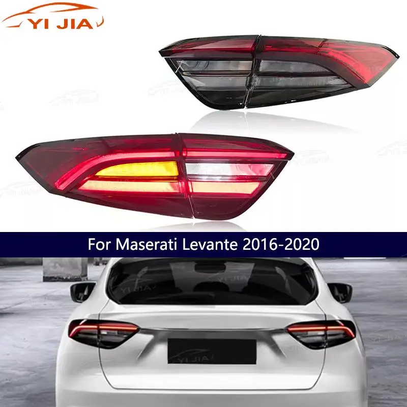 

Taillight Assembly For Maserati Levante 2016-2020 Car Lights Modified LED Tail Lamps Rear Turn Signal Brake Lights