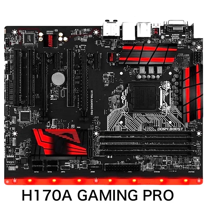 

For MSI H170A GAMING PRO Motherboard 64GB LGA 1151 DDR4 ATX Mainboard 100% Tested OK Fully Work Free Shipping