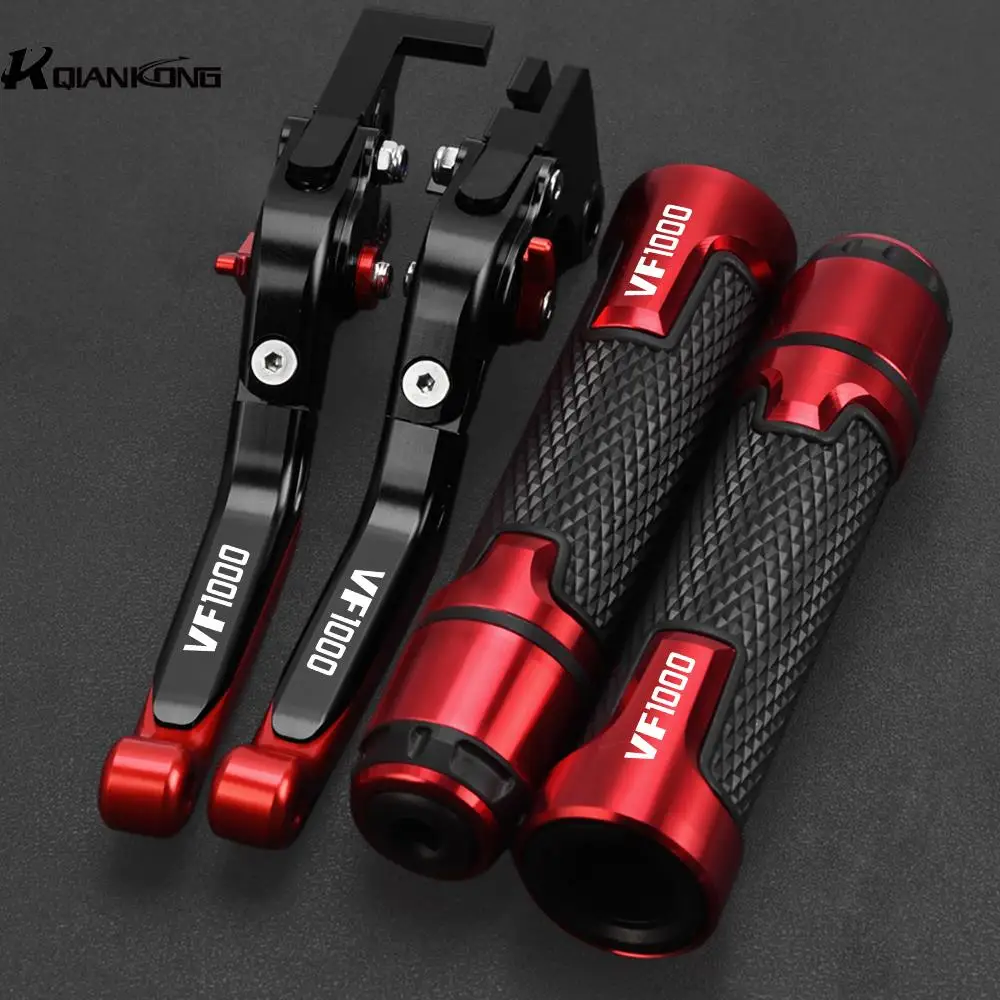 VF 1000 2003 2002 2001 2000 1999 1998 Motorcycle Adjustable Brake Clutch Lever Handbar Grip FOR HONDA VF1000 1997-2004 VF vf1000