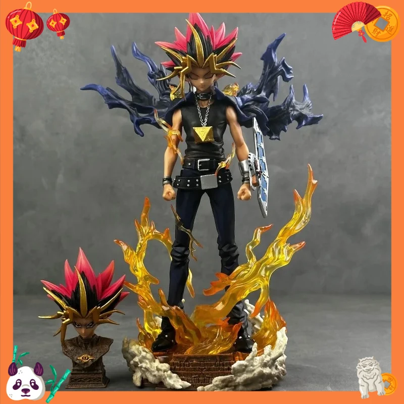 

Game King's Dark Side Dark Game Returns Double Headed Carving Can be Converted into Anime Handheld Models and Ornaments