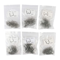 A06K 600PCS Staples for Hot Stapler Set Bumper Repair Staples Welding Plastic Clip Stapler for Soldering Bumper