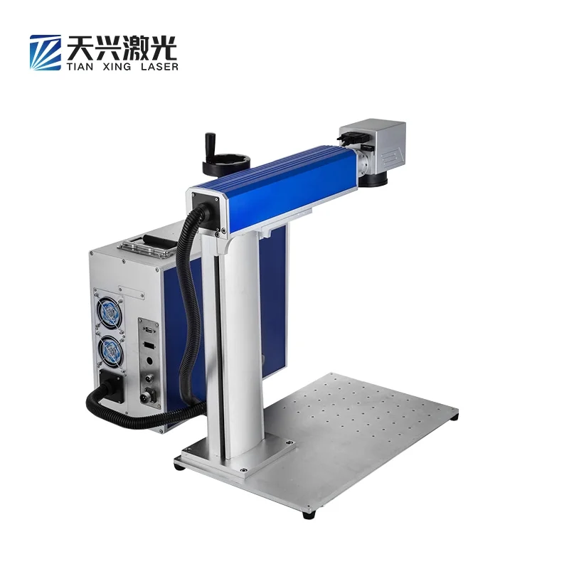 30W 60W Synrad CO2  Engraving Machine For Paper Wood Tumbler  With 175*175mm Lens