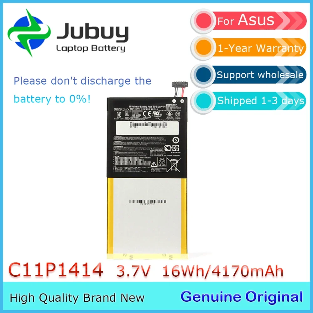 

Original 3.7V 16Wh C11P1414 Notebook Battery for Asus ZenPad 8.0 Z380 CB81