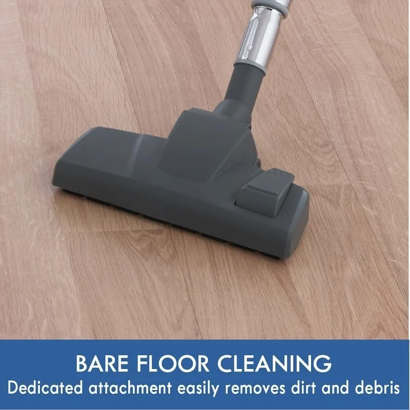 ケンモア-軽量ヘパキャニスターバキューム、ペットに優しい、可変モード、格納式コード、ペットブラシ、青