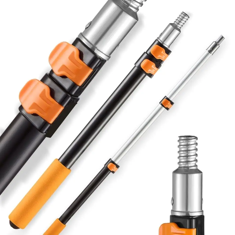 

Adjustable Telescoping Extension Pole 1.76 to 4 Feet Multi-Use for painting Cleaning and More