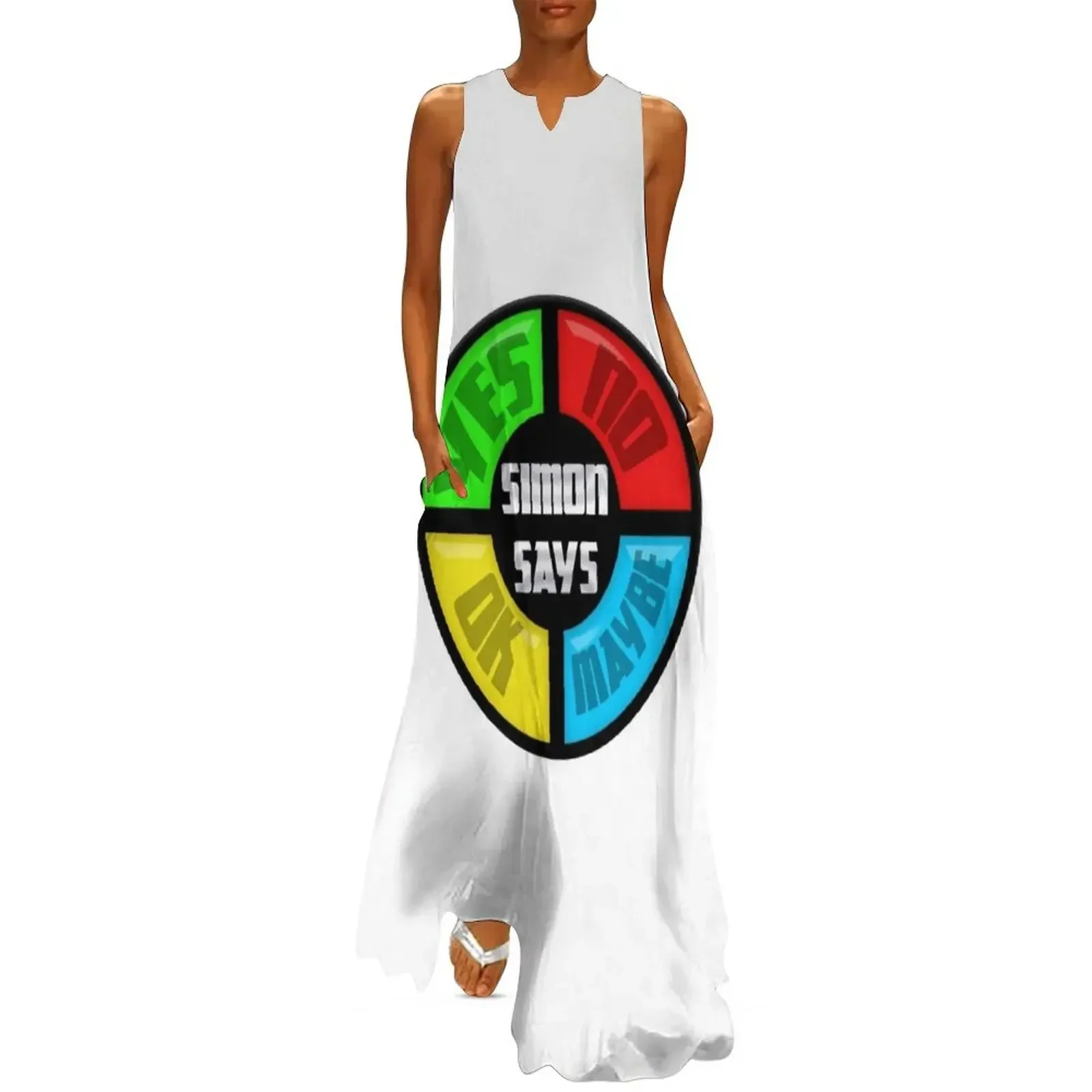 

Simon Says Make A Decision Long Dress Woman clothing clothes summer dresses womens 2025 Dress