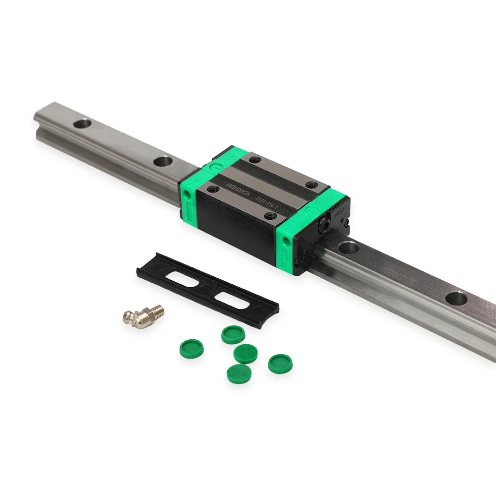 Customization Chrome Steel Block Kit Precision Earing Smotion System Cnc Hgr20 Rail Linear Guides for for CNC Machines