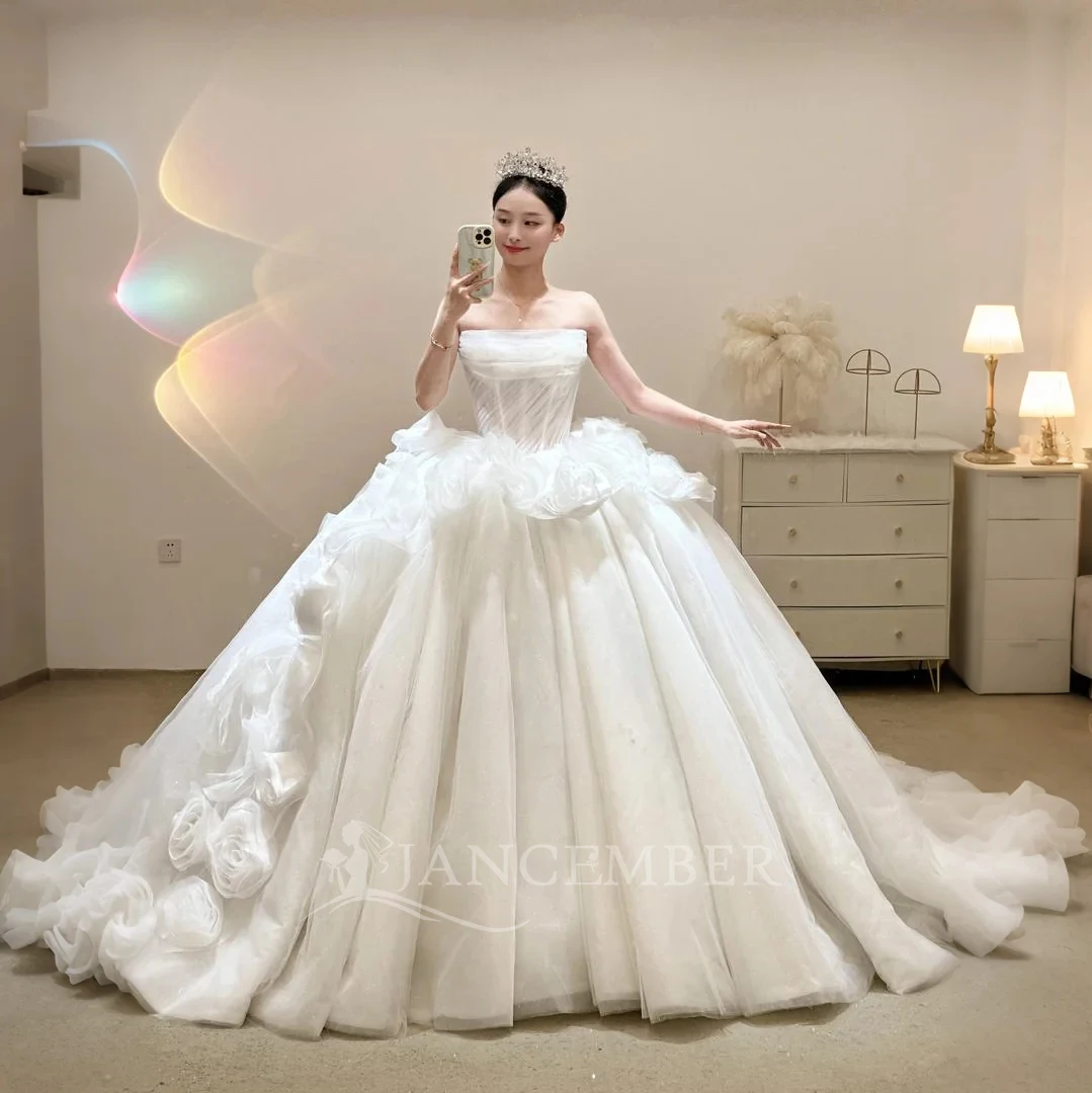

Gorgeous Convertible Wedding Dress 2 in 1 Hot Women's Elegant 2025 Sleeveless Customized Lace Bridal Gowns فساتين حفلا