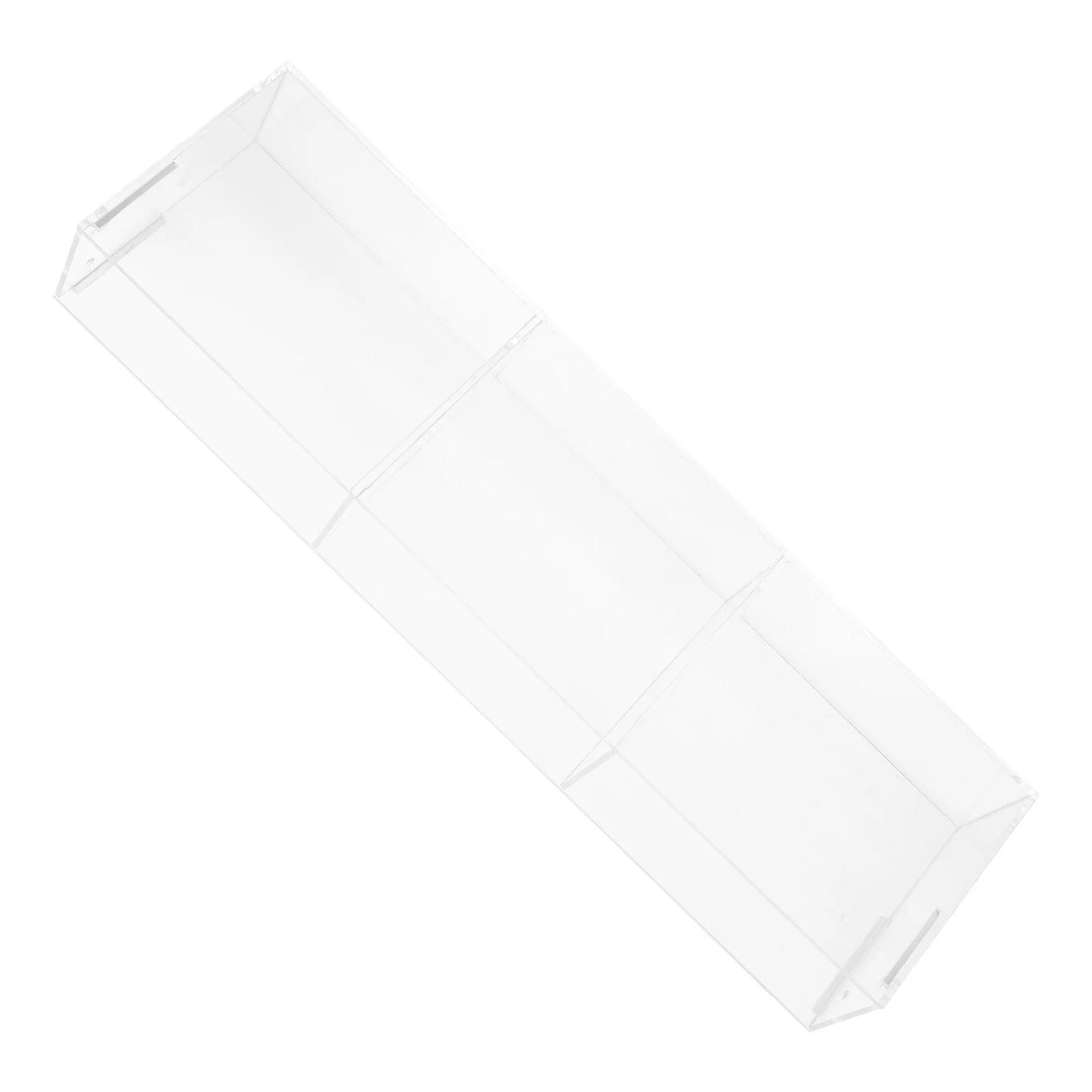 

Multifunctional Acrylic Display Stand Clear Lottery Ticket Holder Brochure Organizer Stylish Modern Design Durable Longlasting