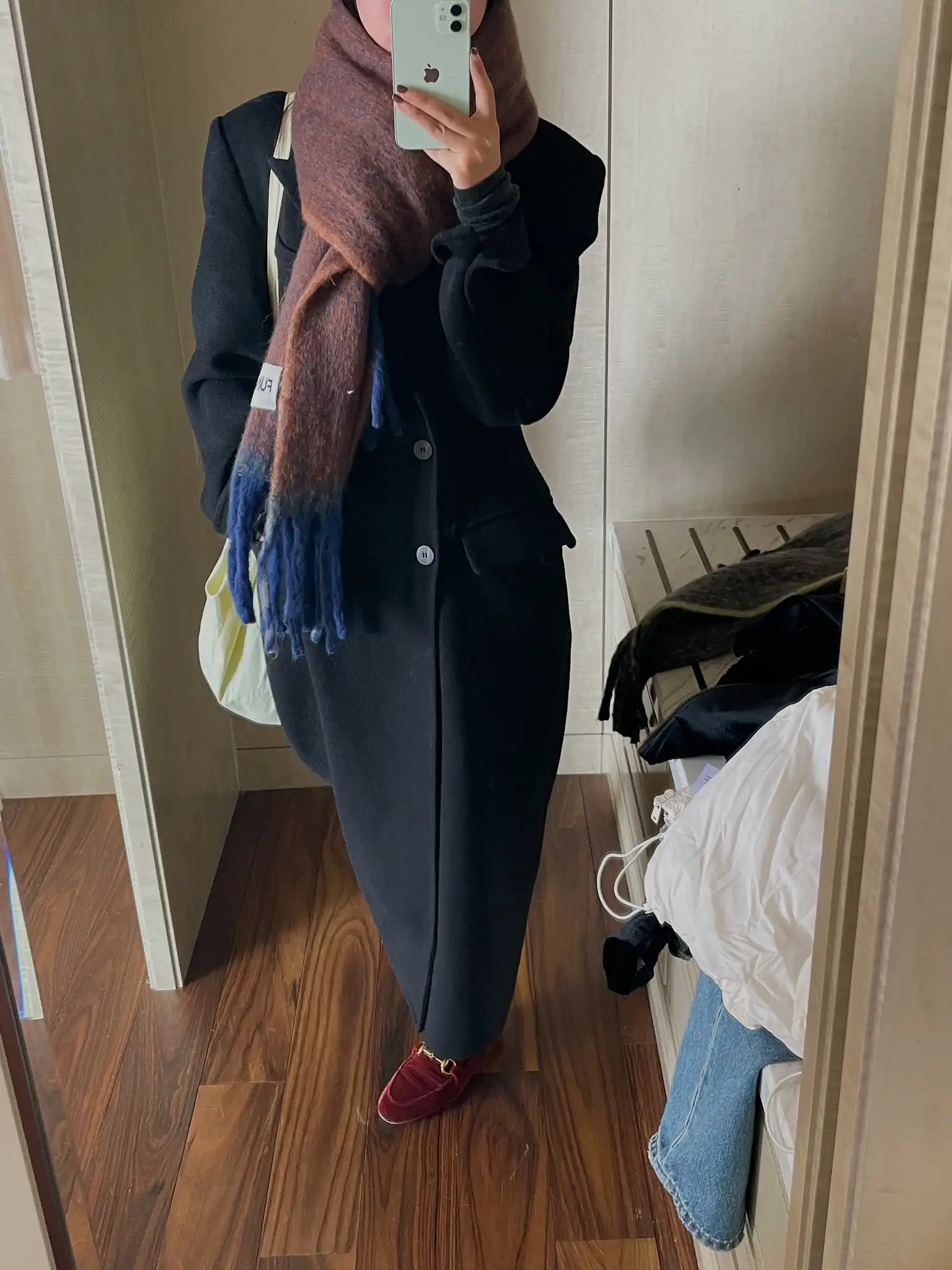 

Двустороннее длинное пальто LILUOP из высококачественной шерсти с поясом на талии для женщин, элегантное, для повседневной носки